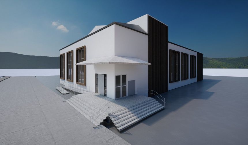 Uşak'ın Banaz ilçesine gençlik merkezi inşa ediliyor