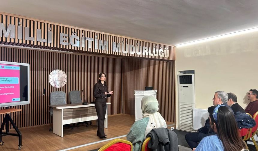 Uşak'ta mesleki eğitim kurumları için Erasmus eğitimi