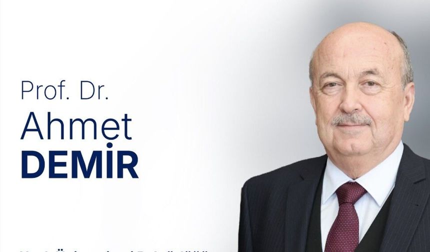 Uşak Üniversitesi Rektörü olarak atanan Prof. Dr. Ahmet Demir, bugün göreve başlıyor