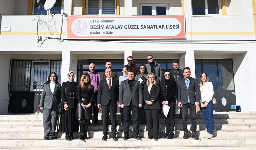 Uşak Besim Atalay Güzel Sanatlar Lisesi'nde özel bir program