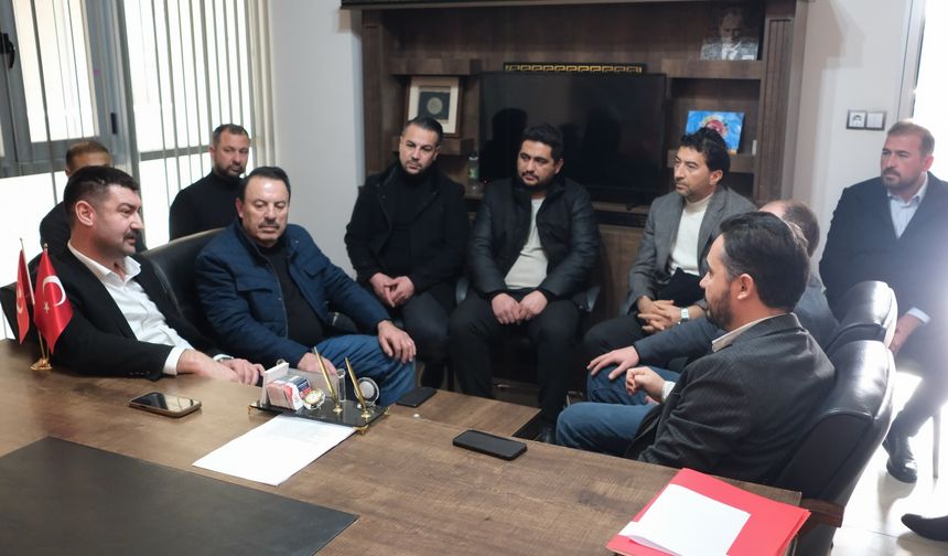 AK Parti Uşak İl Teşkilatı, BBP Uşak İl Teşkilatını ziyaret etti