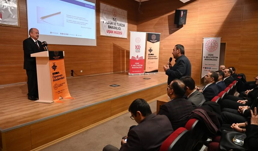 Uşak'ın en büyük derdi olan suyla ilgili değerlendirmeler yaptı