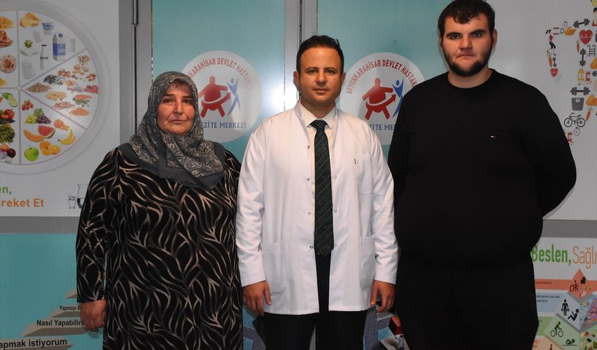 Afyonkarahisar'da mide küçültme ameliyatıyla 6 ayda 50 kilo verdi
