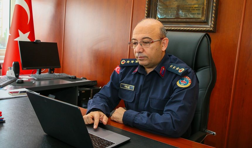 Uşak İl Jandarma Komutanı Kılıç, "Yılın Kareleri" oylamasına katıldı