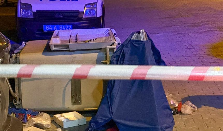 Uşak'ta çöp konteynırında yeni doğmuş bebek cesedi bulundu