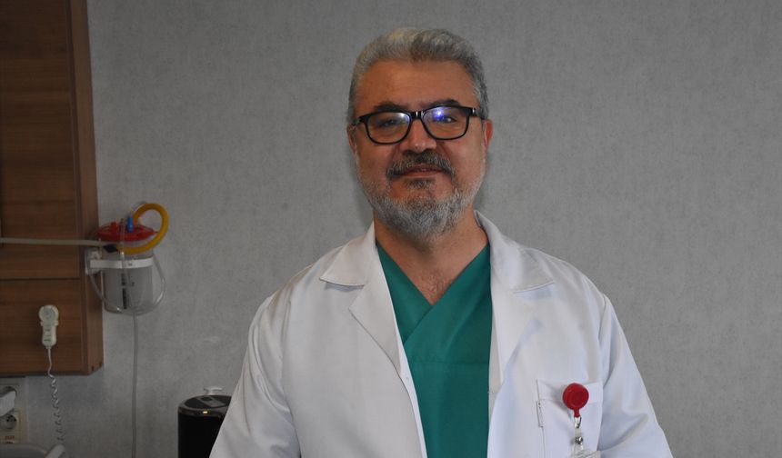 Şeker hastasının çürüyen parmağı alınarak ayağı kesilmekten kurtarıldı