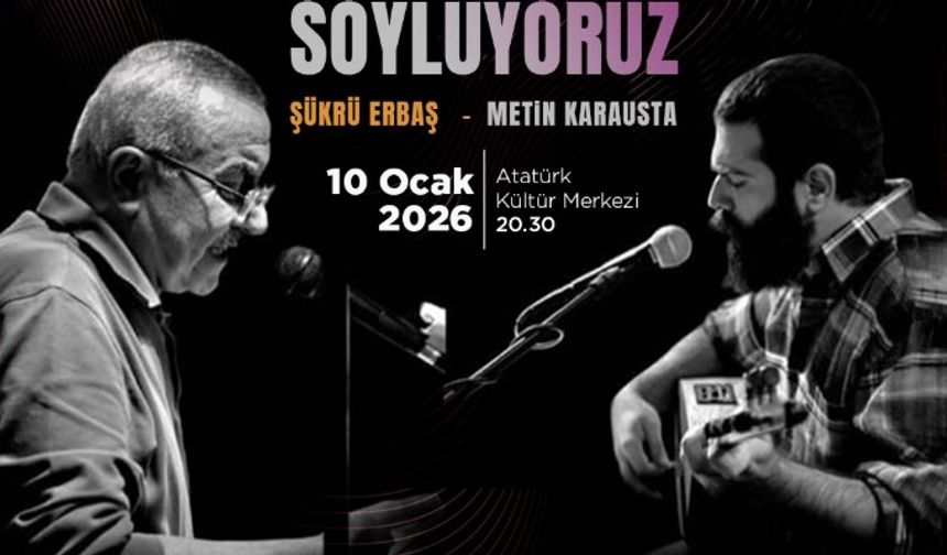 Uşak AKM'de söz ve müzikle dolu program