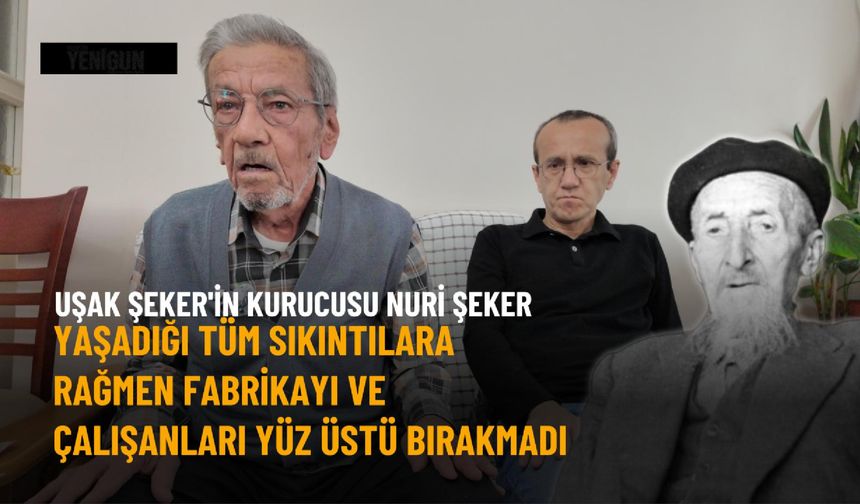 Uşak'taki fabrika elinden alınmasına rağmen, çalışanlar mağdur olmasın diye kefillik imzasını attı!
