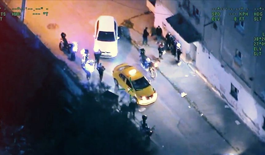 İzmir ve 13 ilde 641 torbacı yakalandı!