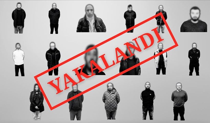 Kırmızı bültenle ve difüzyon mesajıyla aranan 12, ulusal seviyede aranan 5 suçlu Türkiye'ye getirildi