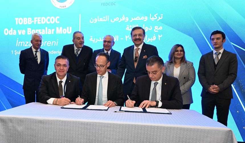 Uşak ve Mısır arasında ticari işbirliğine gidildi