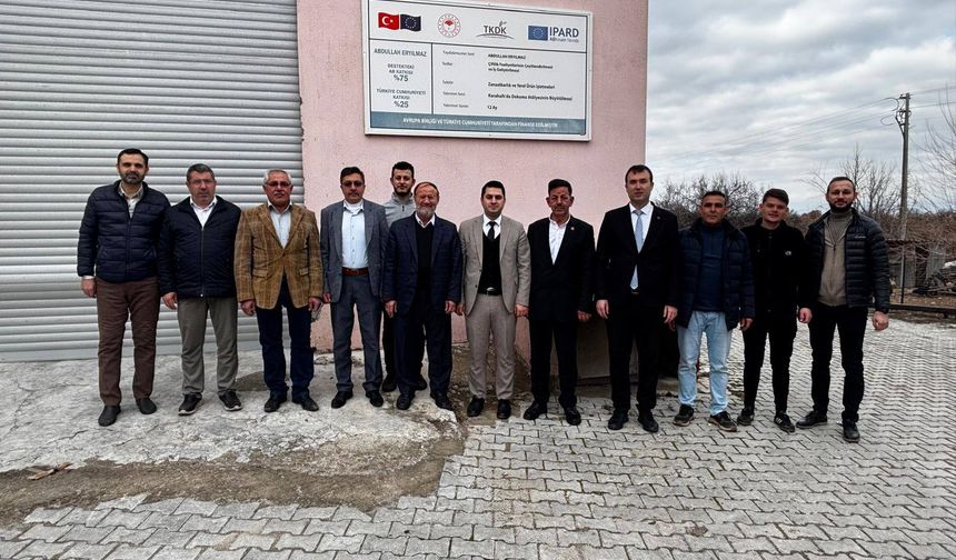 Karahallı Kaymakamı Ramazan Çelebi Külköy'de Ziyarette Bulundu