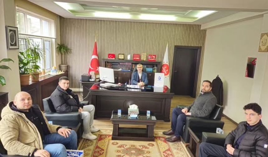 Müftü Harmancı’ya Milli Gençlik Derneği’nden Ziyaret