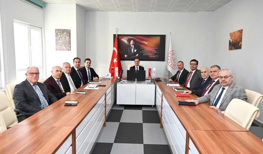 Uşak Millim Eğitim Müdürlüğünde koordinasyon toplantısı