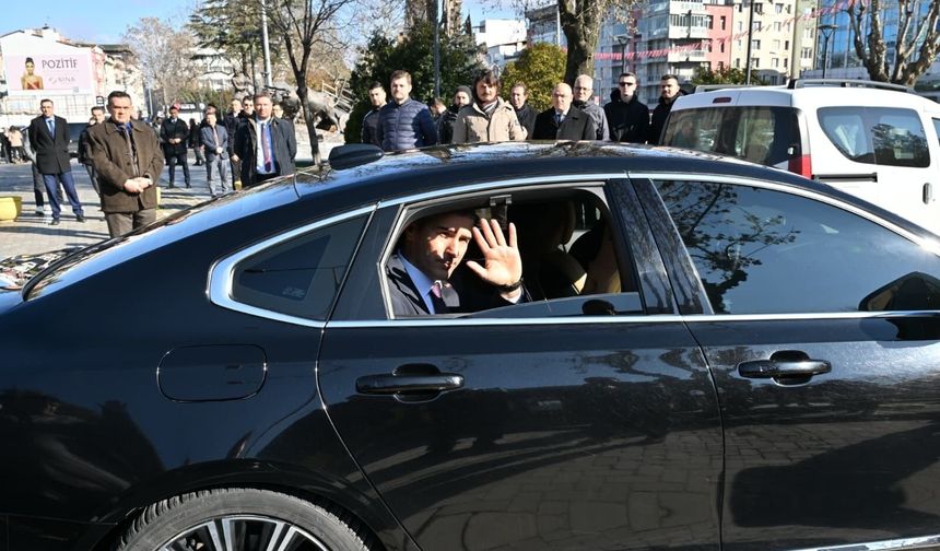 Vali Aktaş, Uşak'a veda etti