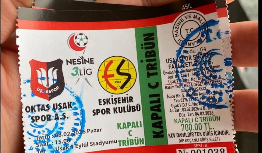 Uşak'taki Eskişehir maçındaki olayın ardından ders aldılar! Fiyatlar düşürüldü!