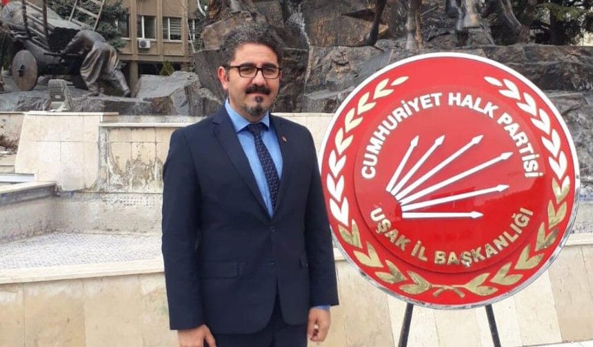 Önceki dönem CHP Uşak İl Başkanlarından Koray Akgün'ün acı günü