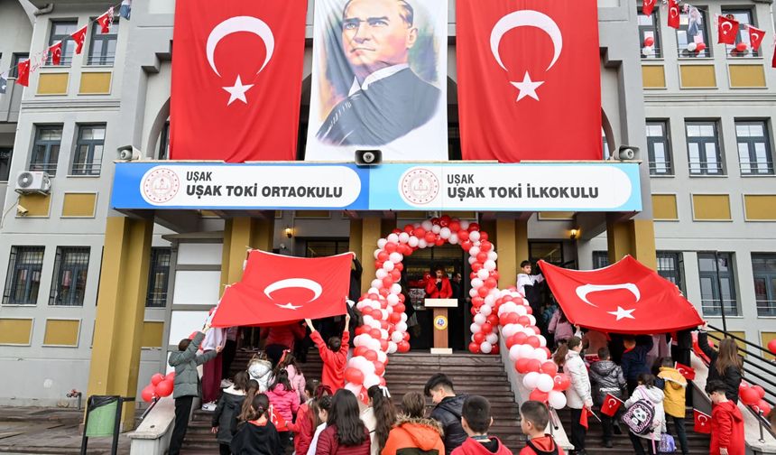 Uşak'ta ilk ders heycanı