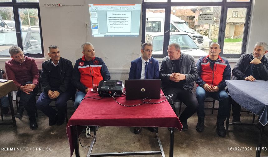 Uşak Tarım ve Orman Müdürü Bilir Üreticiyle Buluştu