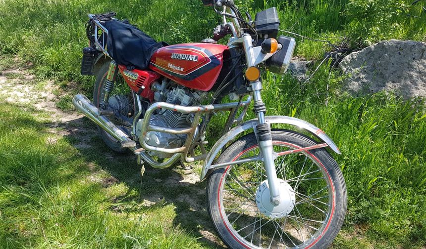 Uşak'ta Halil Aslan'ın motorunu çalan hırsızlar yakalandı!