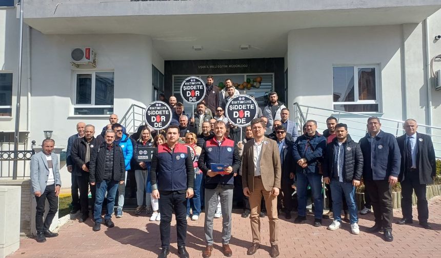 Uşak'ta eğitim, Fatma Nur Öğretmen için durdu! Bilal Kara'dan sert tepki!