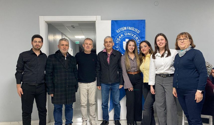 Uşak İletişim Fakültesi öğrencileri, birlik ve beraberlik iftarı organize etti