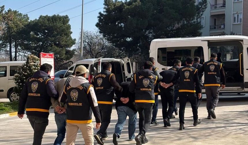 Uşak'ta fabrika kasası soyan hırsızlar Saruhanlı'da yakalandı