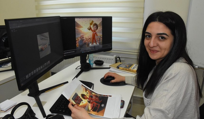 Uşak ve Afyon'un ortak projesi Zafer Teknopark, 30 yaşındaki Aslıhan Şahan'a güzel kapılar açtı!