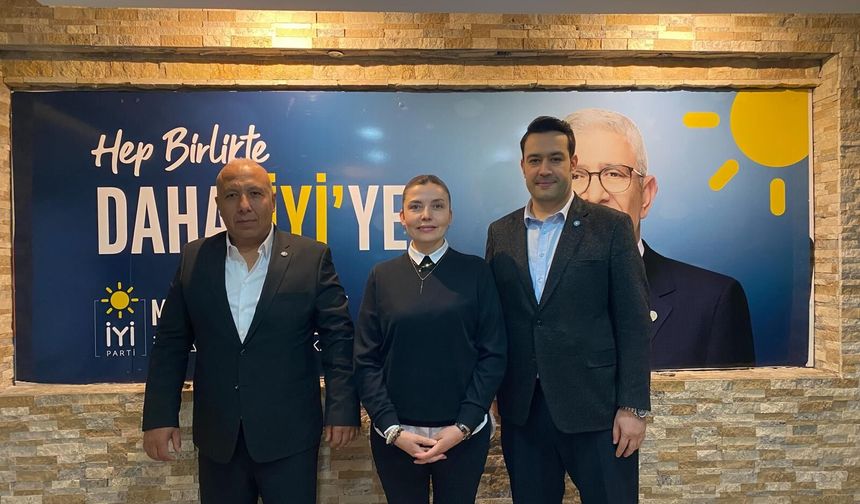 İYİ Parti Uşak Teşkilatı'nda devir teslim! Lokman Akdeniz Merkez İlçe Başkanı oldu!