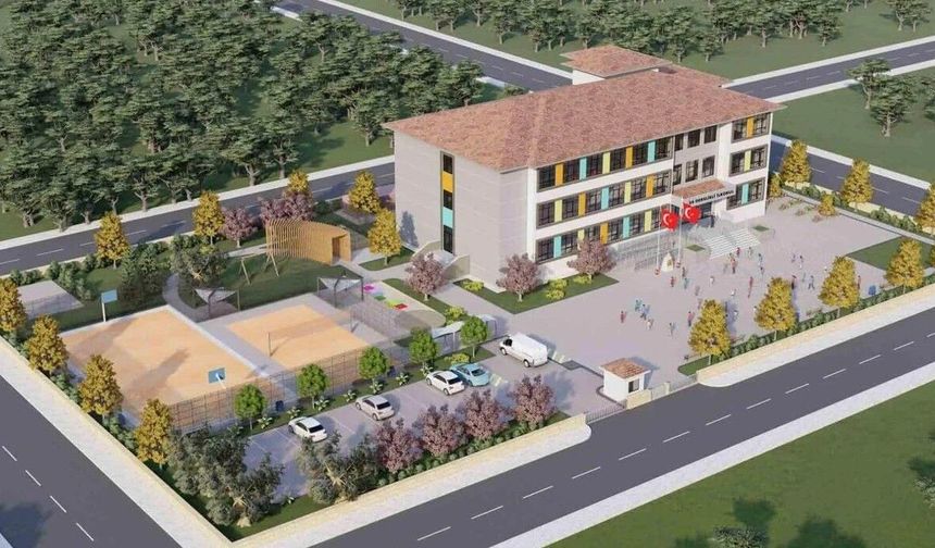 Uşak'ta depreme  dayanıksız olan Banaz Şehit Vehbi Demir İlkokulu yeniden yapılacak