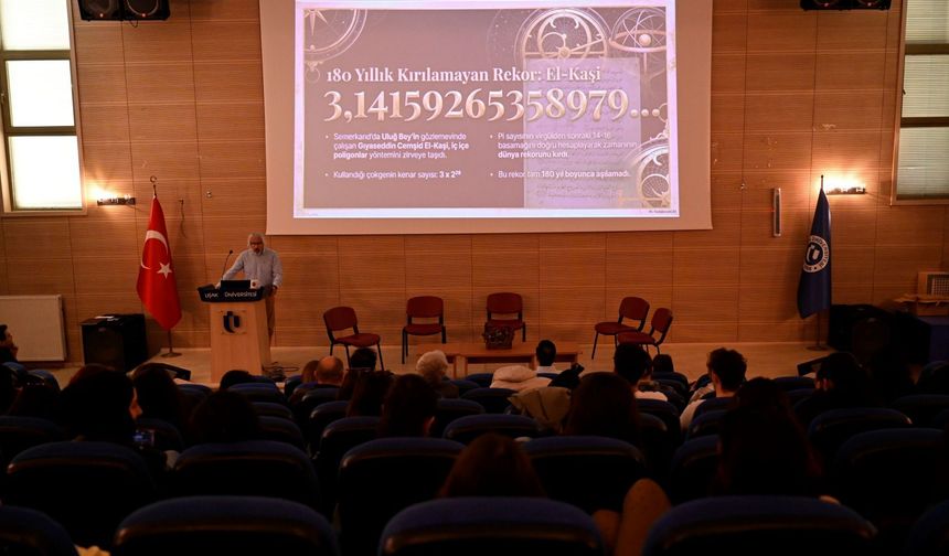 Uşak Üniversitesi’nde Pi Günü etkinliği gerçekleştirildi