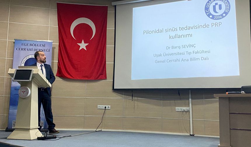 Uşak Eğitim ve Araştırma Hastanesi’nde sağlık sempozyumu düzenlendi