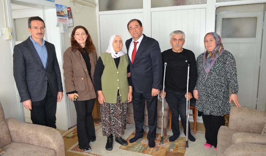 Vali Yardımcısı Ali Uysal’dan Şehit Annelerine ziyaret