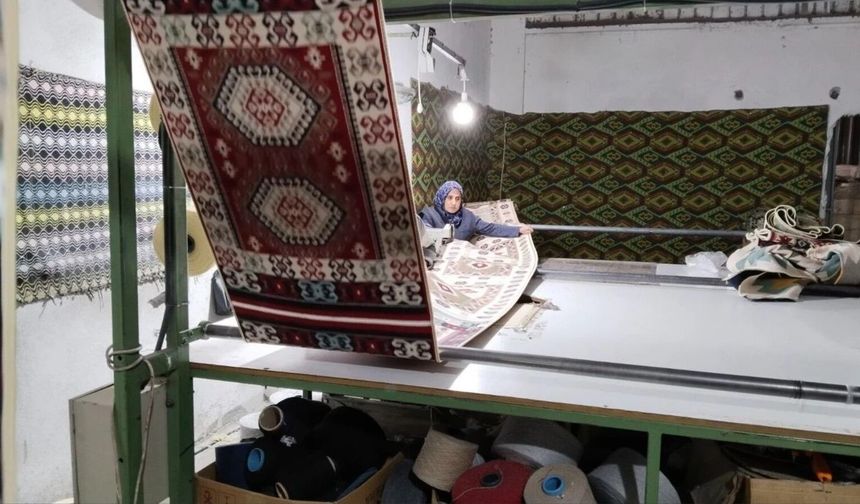 Uşak'ta en çok ihracatı halıcılar yaptı!