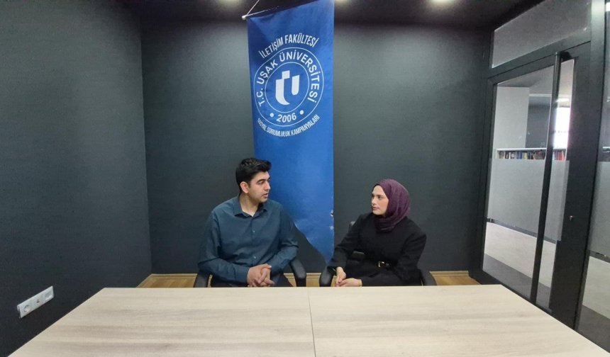 Uşak Üniversitesi öğrencileri, Dijital Tüketim Farkındalığı için yayına katıldı