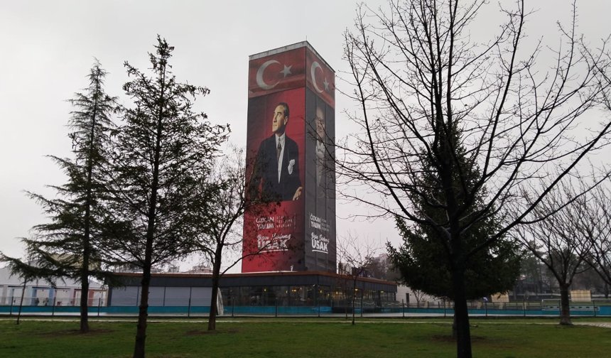 Uşak’ın en yüksek yapısı bu şekilde kiraya veriliyor!