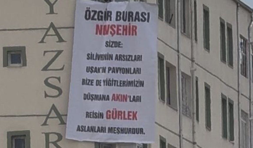 Uşak'ın pavyonları, Nevşehir'deki meydanda da konuşuldu!