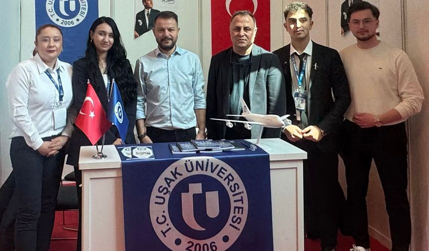 Uşak Üniversitesi, IFTE 2026 Havacılık Fuarı’nda temsil edildi
