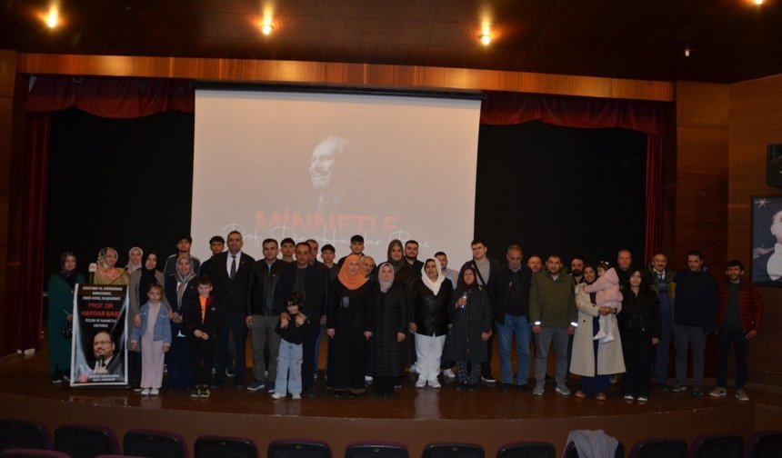 Uşak’ta BTP Kurucu Genel Başkanı Haydar Baş’a anma programı düzenlendi