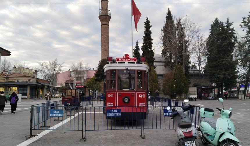 Uşak'ta trafik açısından tartışılan tramvay projesi iptal edilmemiş!