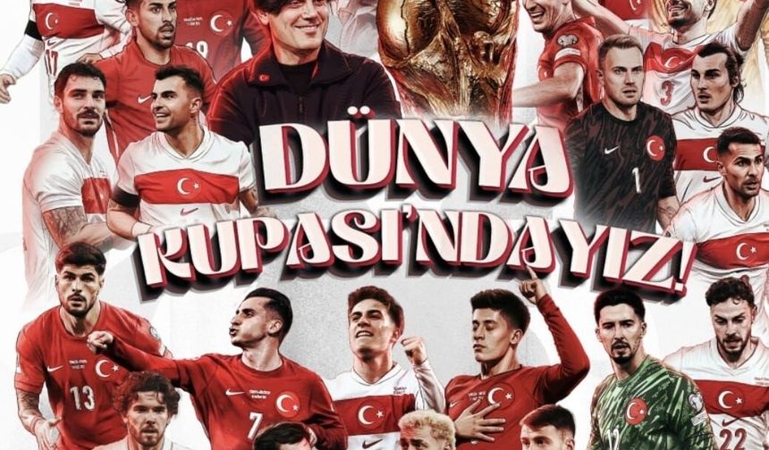 Türkiye 24 yıl sonra Dünya Kupası’nda!