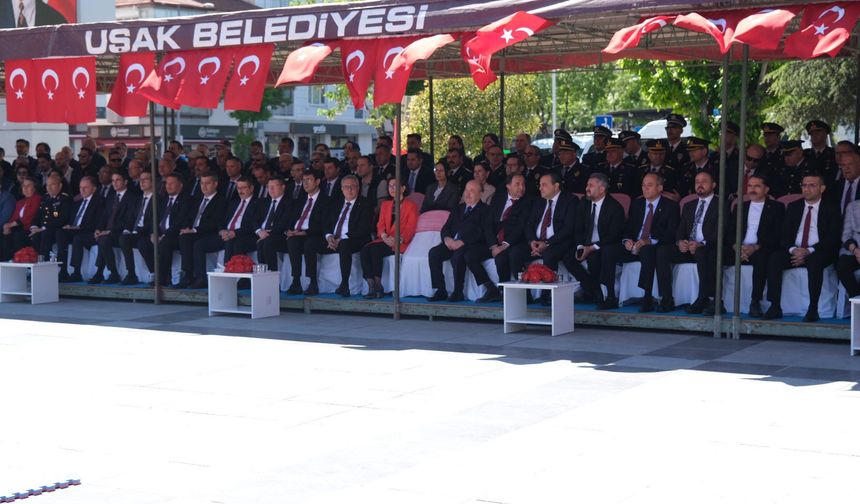 Uşak'ta 19 Mayıs Atatürk'ü Anma, Gençlik ve Spor Bayramı kutlandı