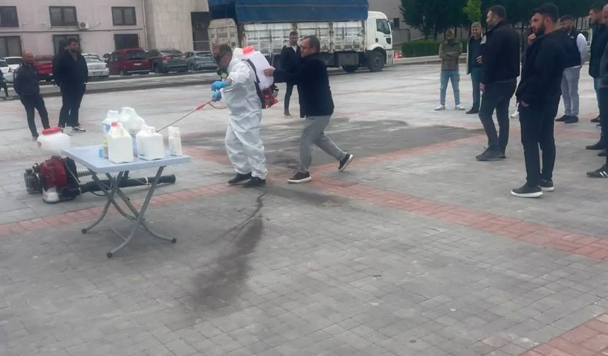 Uşak’ta Sertifikalı Biyosidal Ürün Uygulayıcı eğitimi verildi