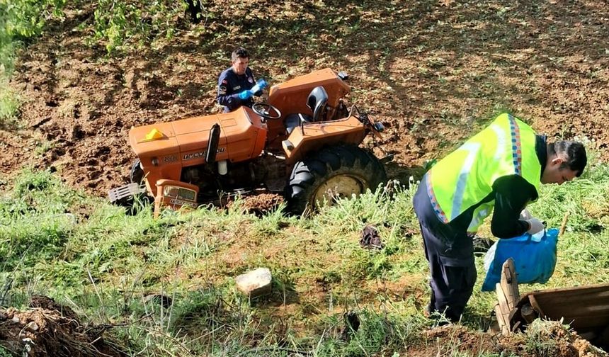 Uşak’ın komşusu Kütahya’da traktör kazasında 1 kişi hayatını kaybetti
