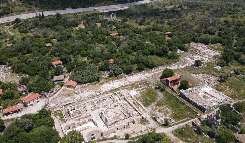 Yatağan'daki gladyatörler kentine Uşak ve Muğla gibi bir çok ilden ziyaretçi gidiyor