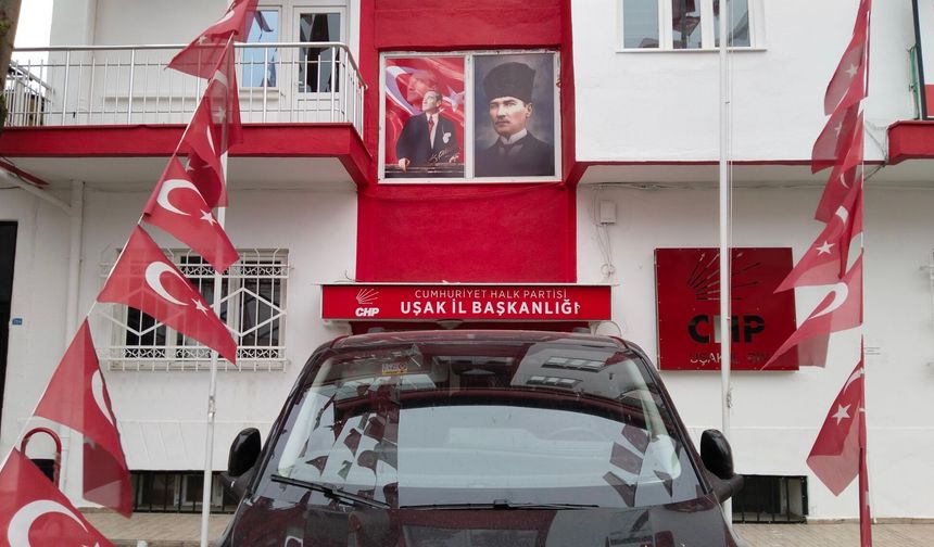 Cumhuriyet Halk Partisi Uşak İl Örgütü bayramın 2'inci günü bayramlaşacak