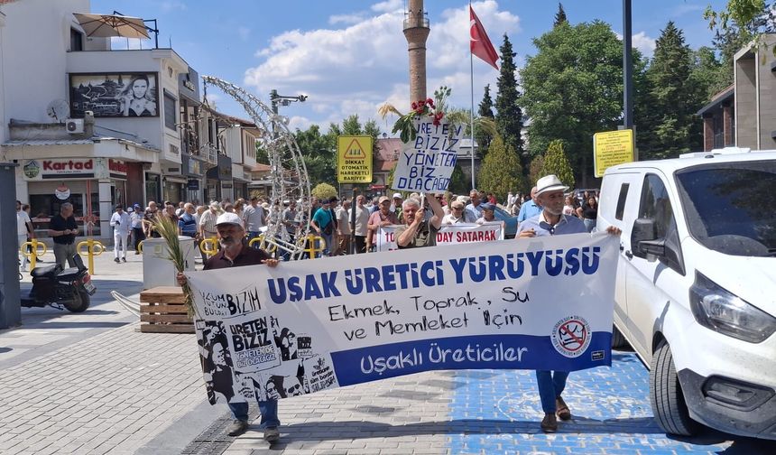 Uşaklı üreticiler, buğday ve arpanın değerinde alınmasını istiyor