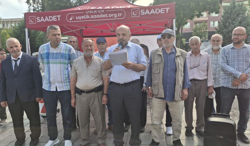 Saadet Partisi Uşak İl Teşkilatı: Kamu alımlarında şeffaflık tesisi edilmelidir