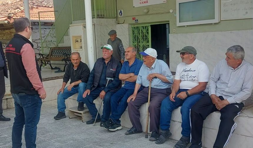 Uşak İl Tarım ve Orman Müdürü Serkan Bilir bu haftaki Cuma buluşmasını Demirören Köyü’nde gerçekleştirdi