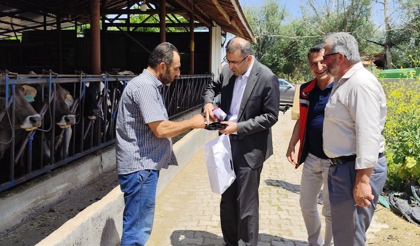 Uşak İl Tarım ve Orman Müdürü Serkan bilir, bu hafta İkisaray Köyü'nü ziyaret etti